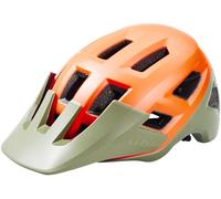 Lazer Coyote KinetiCore MTB Helmet - Matt Orange Green (M) Size: M