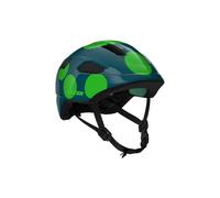Lazer NutZ KinetiCore Helmet 2.0 - Green Dots - Youth - 50-56cm