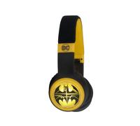 Lazerbuilt Batman Logo Light-Up Bluetooth Headphones