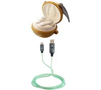 Lazerbuilt Harry Potter Golden Snitch True Wireless Stereo Earphones & Patronus Type-C To USB Charging Cable Set Lazerbuilt Multicolor