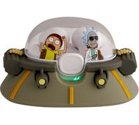LAZERBUILT Rick & Morty Space Cruiser Wireless Bluetooth Earbuds - Grey & Green