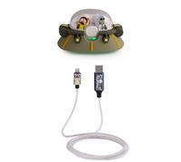 Lazerbuilt Rick & Morty True Wireless Stereo Earphones & MFI Charging Cable Set Lazerbuilt Multicolor