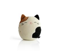Squishmallows Cam The Cat Plush Portable Speaker. 10 Meter Bluetooth Range, Volume Control, Rich Stereo Speaker Sound, Quick And Easy Automatic Device Pairing. Play, Pause And Skip Buttons.