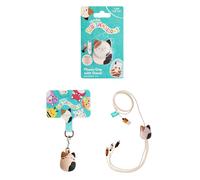 Lazerbuilt Squishmallows Cam the Cat Phone Accessories Set Lazerbuilt Multicolor