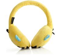 LAZERBUILT Squishmallows Sunny Plush Wireless Bluetooth Headphones - Yellow
