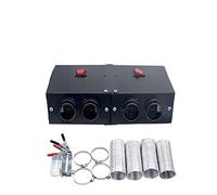 LAZIRO 1600W 4 Holes Car Heater Fast Heating 12V/24V Air Fan Parking Heater Window Windshield Demister Defroster Fit For Auto Car Truck Van (Color : 24V)