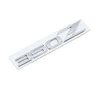 LAZIRO 3D Metal Car Rear Trunk Logo Decal Badge Sticker 350Z 370Z Emblem Fit For Nissan 350Z 370Z Coupe Black Edition Fit For GT Nismo Accessories (Color : Silver 350Z)
