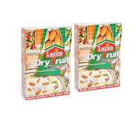 Laziza Kheer Mix Dry Fruit Flavour 155g (Pack of 2) - Instant Rice Pudding Dessert Mix | Creamy Traditional Sweet Dish | Easy to Prepare