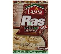 Laziza Rasmalai Dessert Mix Almond, 75-Gram Boxes (Pack of 6) by Laziza