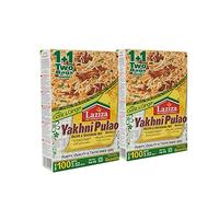 Laziza Yakhini Pulao Briyani | 100G | Biryani Spice Mix | Easy Mix Masala | Authentic Biryani Masala Powder | Flavour and No Artificial Additives | Pakistan Origin | Each 100G | Pack of 2