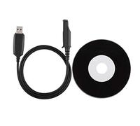 Lazmin Walkie Talkie USB Programming Adapter Cable, USB Cable Cord Programming for UV-9R BF-R760 BF-9700 BF-A58 GT-3WP Retevis RT6