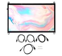 Lazmin112 10.1 Inch Touch Screen Display, IPS Capacitive Touch Screen with High Sensitivity, USB Plug and Play, for PC, TV Box, Switch