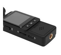 Lazmin112 1080P Body Camera, 270° Rotation Len, 3 Axis Stabilization, WiFi, Night Vision, Motion Detection, 1.54 Inch Color Screen, for Outdoor Sport, Bike, Travel, (Without Memory Card)