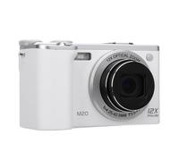 Lazmin112 1080P Digital Camera, 68Mp, 3.2 Inch, 180° Flip Screen, 12X Optical and 6X Digital Zoom, Anti Shake, Flash, White Balance, Face Recognition, Vlog Camera, for Traveling