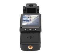 Lazmin112 1080P Vlogging Camera, Handheld Video Camcorder, Multi-Axis Stabilization, Rotatable Lens, 1.53in Screen, WiFi, 1/4 Inch Screw or Back Clip Mount