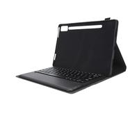 Lazmin112 12.7inch Tablet Case with Keyboard, Wireless Detachable Keyboard Cover with Pencil Holder, Adjustable Angle Magnetic Keyboard Case, for Tab P12 Tablet 2023 (Black)