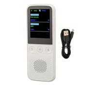 Lazmin112 138 Languages Smart Voice Translator, 2.4inch Touch Screen, 1GB RAM 8GB ROM, Portable WiFi Language Translator Device, Two Way Translation, OfflineTranslation (White)