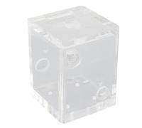 Lazmin112 150ml Water Cooling Tank, Transparent Acrylic, 4 X G1/4 Thread Ports, Water Cooling Radiator with Filter, for Computer DIY, 60x60x80mm