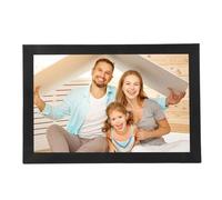 Lazmin112 16.7 Inch Digital Picture Frame, WiFi Smart Photo Frame with Full HD LCD Touch Screen and 32GB Storage, for 9.0 Home Office (UK Plug)