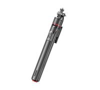 Lazmin112 176 Cm Selfie Stick Tripod, Adjustable Height, with Auto Pop Open, Detachable Phone Clamp, Automatic Extendable Selfie Stick, 360° Rotation, for Travel, Video Recording