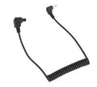 Lazmin112 2.5mmC3 Camera Remote Control Shutter Release Cable Cord, Stretchable Spiral Coiled Cord, Lightweight and Durable, Suitable ForDSLR