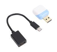 Lazmin112 2 In 1 Wireless Adapter, Convert Wired To Wireless, C To Usb, Support for carplay Box, Automatic Connection, Plug and Play, Online Software Updates, for Automotive