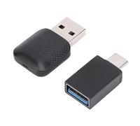 Lazmin112 2 In 1 Wireless Adapter, Convert Wired To Wireless Car Play, Type C To Usb Adapter, Automatic Connection, Online Software Updates, for Cars With Wired