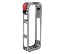 Lazmin112 360 X5 Camera Metal Cage, Snap Lock Design, Aluminum Alloy Frame, Cold Shoe Mount, 1/4 Screw Port, Base Interface, with Standard Threads, for Photography