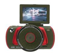 Lazmin112 4K Retro Digital Camera, 64MP 18X Optical Zoom, Smart Auto Focus, 3 Inch Flip Screen, Anti Shake, Support HD Video Record, Retro Video Camera, for Travel, Selfie, Vlog (Green)