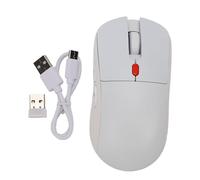 Lazmin112 AI Mouse, Bluetooth 5.0 Wireless Mouse with Voice Recorder Real Time Transcription Translation AI Writing Summarize, for PC Laptop (White)