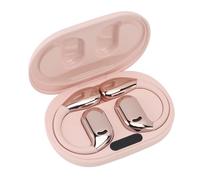 Lazmin112 AI Translation Earbuds, Bluetooth 5.49 Real Time 144 Languages Translator Device with Dual Mic Noise Reduction, for Travel Business Meetings Video Conferences (Pink)