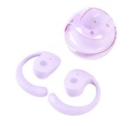Lazmin112 AI Translation Earbuds, Real Time 144 Language Translator Headphones with Bluetooth 5.4, ANC, Touch Control for Travel Business Learning (Purple)