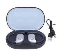 Lazmin112 AI Translation Earbuds, Real Time 144 Languages Bluetooth 5.49 Wireless Translator Headphones with ANC, Touch Control, for Travel Business Learning (Black)