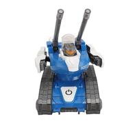 Lazmin112 Automatic Moving Tank Robot Toy, Premium Rotating Children Toy Car for Fun and Education (Blue)