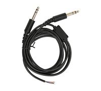 Lazmin112 Aviation Headset Replacement Cable, Dual GA Plugs, Durable PVC Material, 2M Length, Compatible with David Clark AVCOMM Pilot Headset