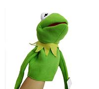 Lazmin112 Big Frog Plush Puppet Show Hand Toy for Children and Adults,Interactive Educational Toy Christmas Birthday,Material: Plush,Height: About 40cm / 15.7inch (Green)