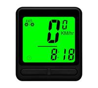 Lazmin112 Bike Odometer and Speedometer Auto Sleep Wake Up Backlight Cycling Computer for Outdoor Adventures (Wired)
