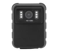 Lazmin112 Body Camera, 1080P Portable Body Mounted Camcorder with Night Vision, 130° Wide Angle, Loop Recording, Wearable Video Recorder for Law Enforcement (128GB)