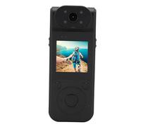 Lazmin112 Body Camera, 4K Body Video Recorder with Clip, Rotatable Lens, 140° Wide Angle, Support Loop Recording, Magnetic Wearable Camera for Conference, Interview