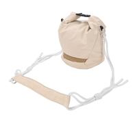 Lazmin112 Camera Sling Bag, Water Proof Anti Shock Shoulder Bag for DSLR SLR Mirrorless Cameras, with Adjustable Strap and Tripod Holder for XT5 ZF A7R A7 GR III 360 OSMO Action (Khaki)