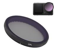 Lazmin112 CPL Filter for ACTION 5 Pro 4 3, Circular Polarizer Filter with HD Coating Optical Glass, Direct Buckle Mount, Use for Reduce Reflection, Enhance Contrast