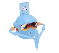 Lazmin112 Drawing Robot for Kids, Educational Drawing Machine with 100 Cards, 14 Pens, Fun Background Music, for Boys Girls Heuristic Creative Learning (Blue)