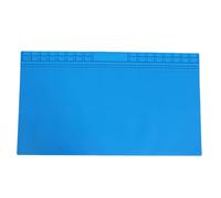 Lazmin112 Extra Large Soldering Mat, 27.6x15.7in, 932°F Heat Proof, Anti Slip, Oversized Foldable Silicone Workbench Pad, for Electronics, Phone, Laptop Repair, Easy to Clean (27.6 x 15. While)