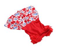 Lazmin112 Floral Puppy Dress Soft Comfortable Easy To Wear for Small Dogs Dog Princess Dress Chihuahuas Shih Tzus Pomeranians French Bulldog Teacup Poodles (XS)