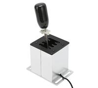 Lazmin112 G29 G27 G25 G920 USB Simulator Shifter 7 Plus R Racing Game H Shifter with Carbon Fiber Grip, Compatible with PC Games, DiRT 2.0 4, WRC, LFS, Project Cars, Assetto Corsa
