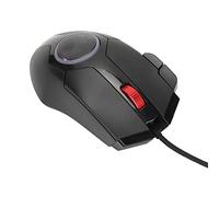 Lazmin112 Gaming Mouse,Wired 8 Keys RGB Marquee 6 Regulable DPI Curved Ergonomic Shortcut No Need to Drive Multi Function Key Computer Mouse for PC Games (Black)