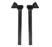 Lazmin112 Greenhouse Rainwater Gutter Water Butt Down Pipe Kit Durable Drainage Accessory for Small Greenhouse, PVC+Aluminum Black 10.2in Tube