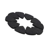 Lazmin112 Guitar Pick, 10 Pieces Wool Felt Lightweight Guitar Picks Nice for, Ukulele and Other Available String Instruments (Black)