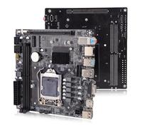 Lazmin112 H110 Gaming Motherboard, LGA 1151 Mini-ITX Desktop Motherboard, for 6th 7th 8th Processor, Dual Channel DDR4 M.2 Nvme Serial ATA3.0 6Gb/s PCI E X16