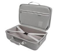 Lazmin112 Hard Shell Carrying Case, Protective Travel Case, 2 Tier Large Capacity Storage Bag, for Console, Controllers, Headset, Power Cords, Base and More Gaming Accessories